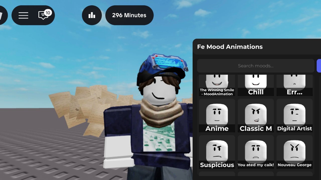 Fe Mood Animations - Unknown script preview