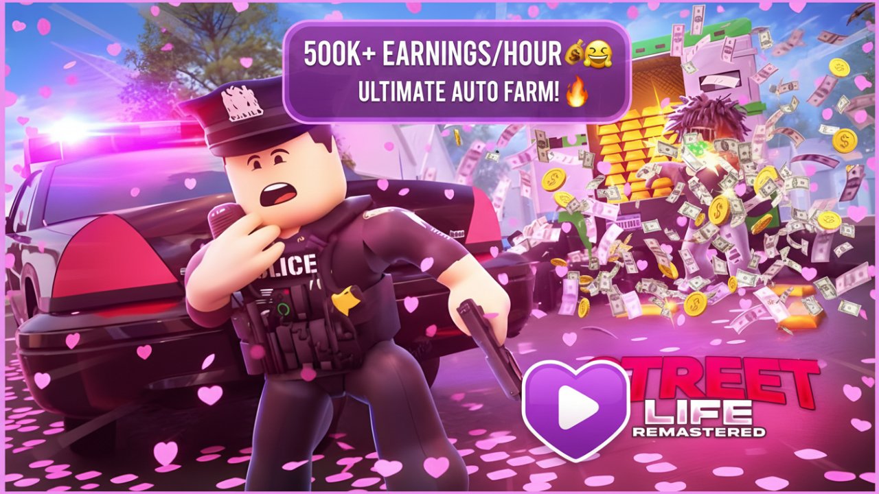 Streetlife Remastered | KILL AUR - Universal script preview