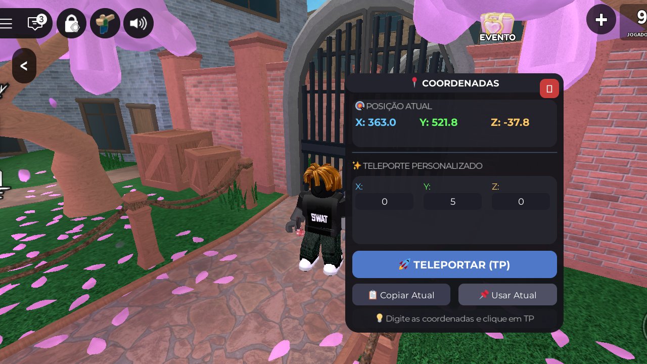 Coordinate tp - Universal script preview