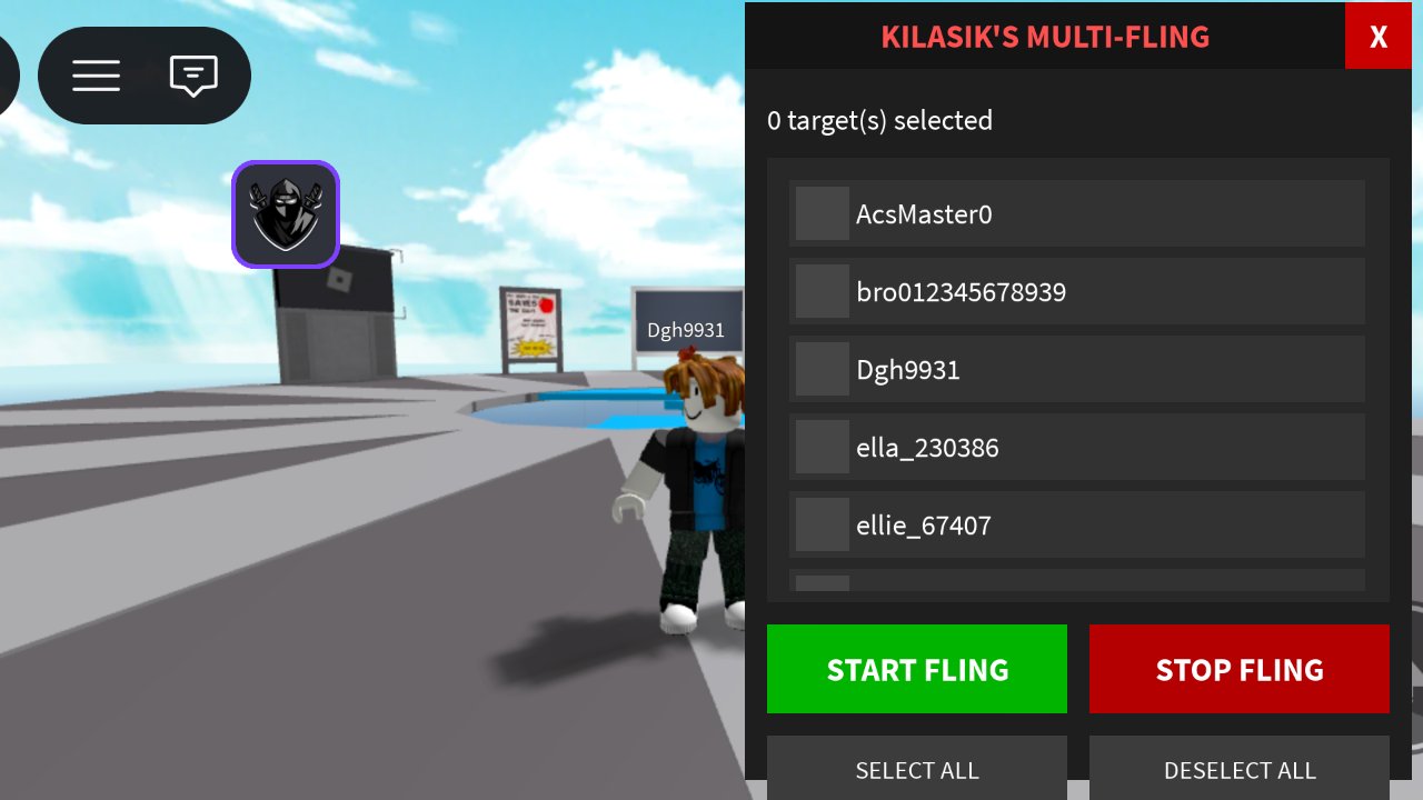 Universal Fling Script - Universal script preview