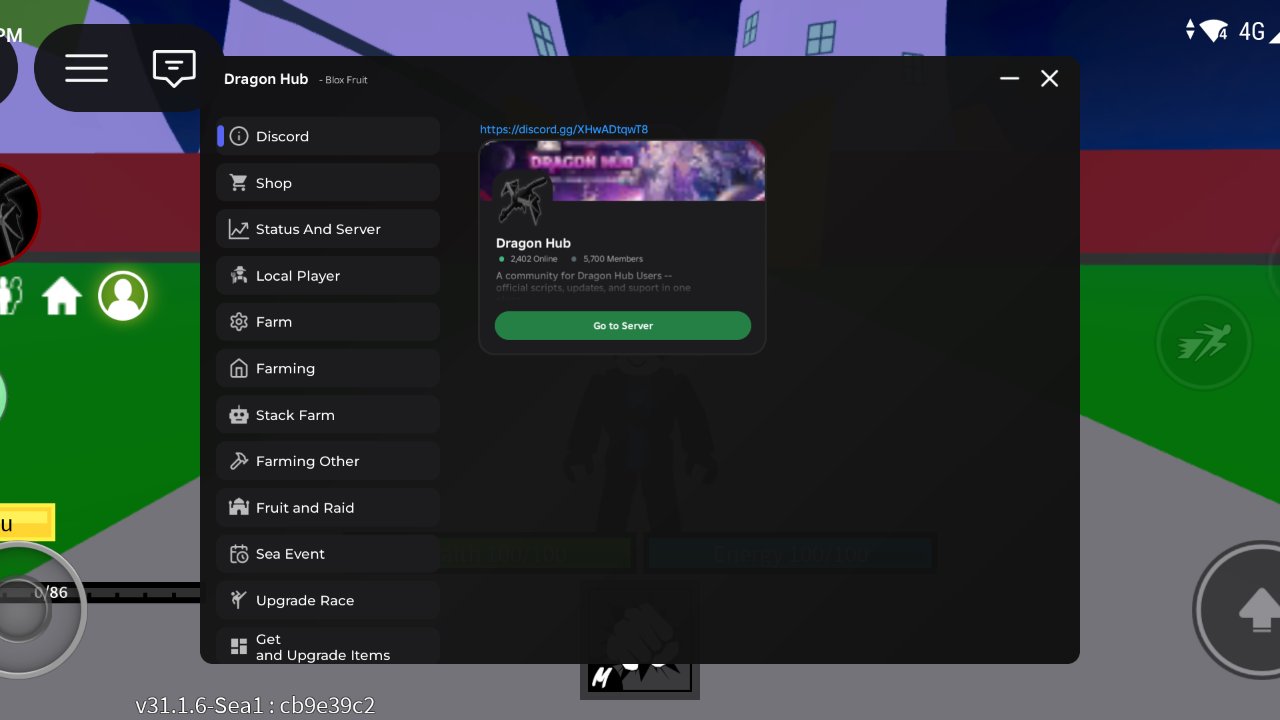 Dragon Hub Blox Fruit [🐉🐲] OP! - Unknown script preview